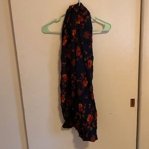 LOFT infinity floral scarf
